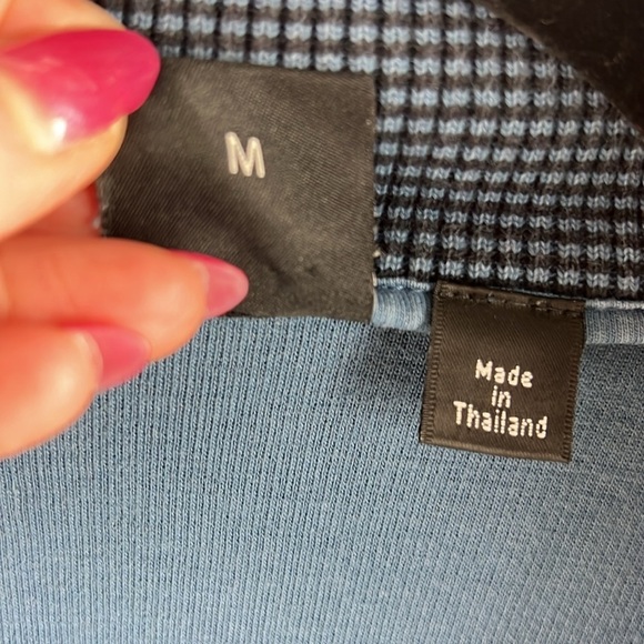 Boss Hugo Boss Men's Long  Sleeve Mock Neck ¼ Zipper Sweater - Picture 5 of 14